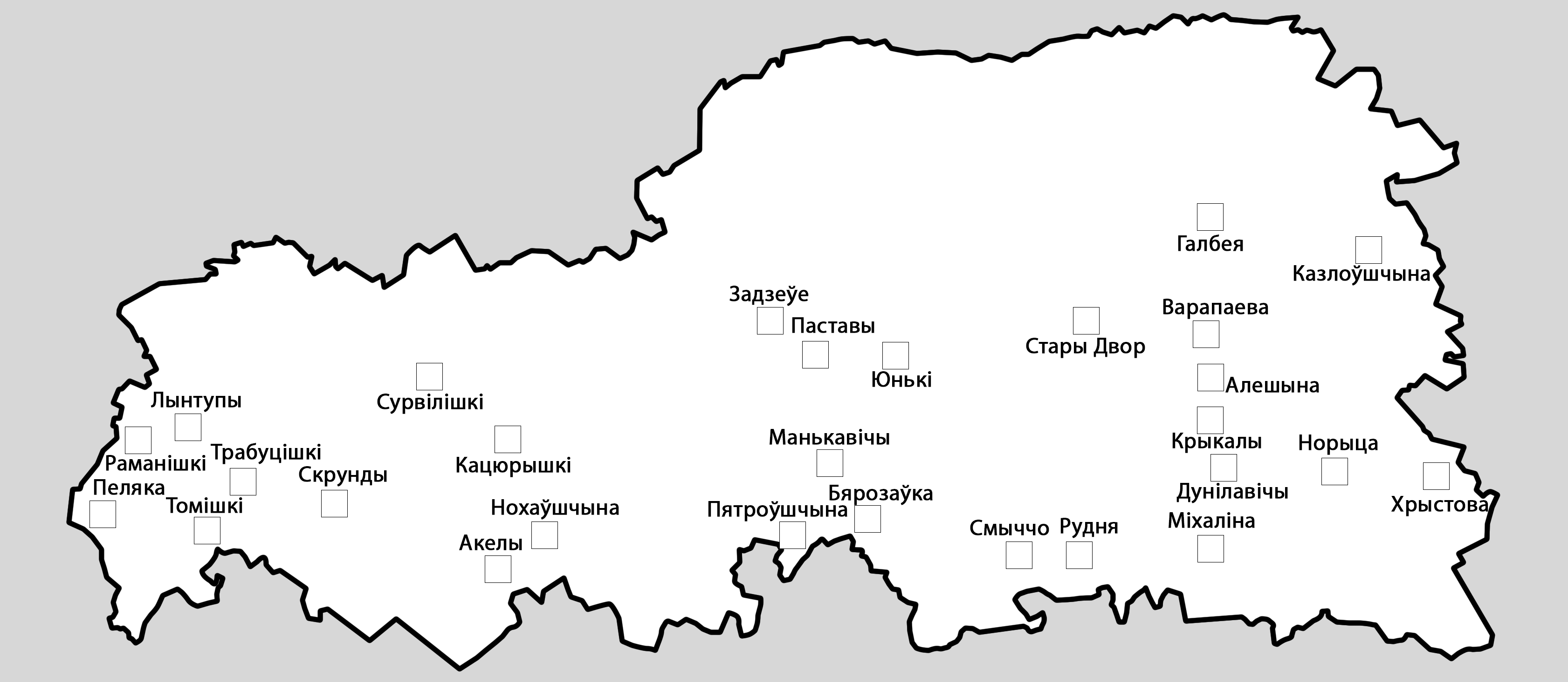 інтэрактыўная карта